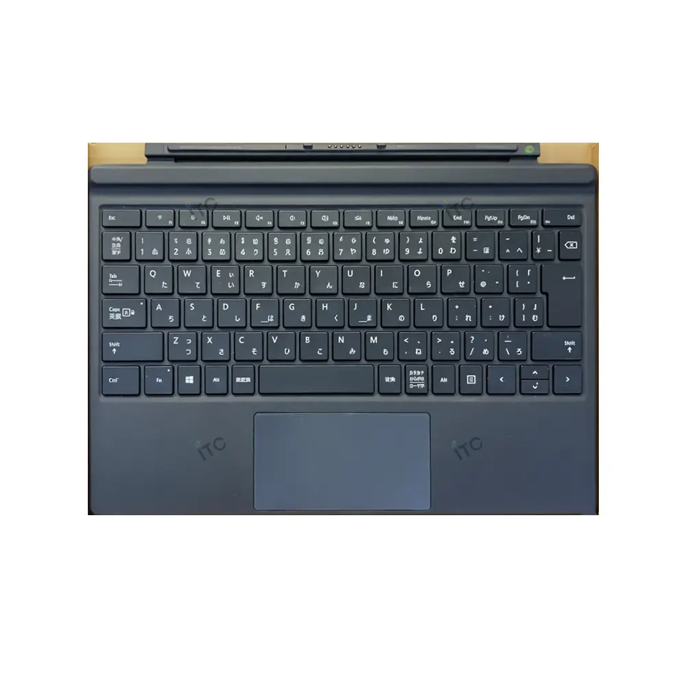 Surface Pro 3/4/5/6/7/7+ 磁気吸着キーボード ブラック