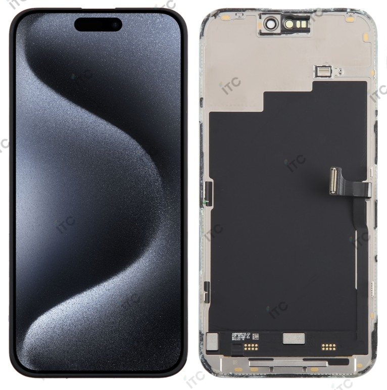 iPhone 15Pro Max 有機ELソフト (SoftOLED) 黒
