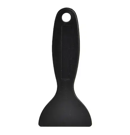 プラスチック 修理用スクレーパー ブラック（長さ13cm 幅6cm 厚さ0.2cm）