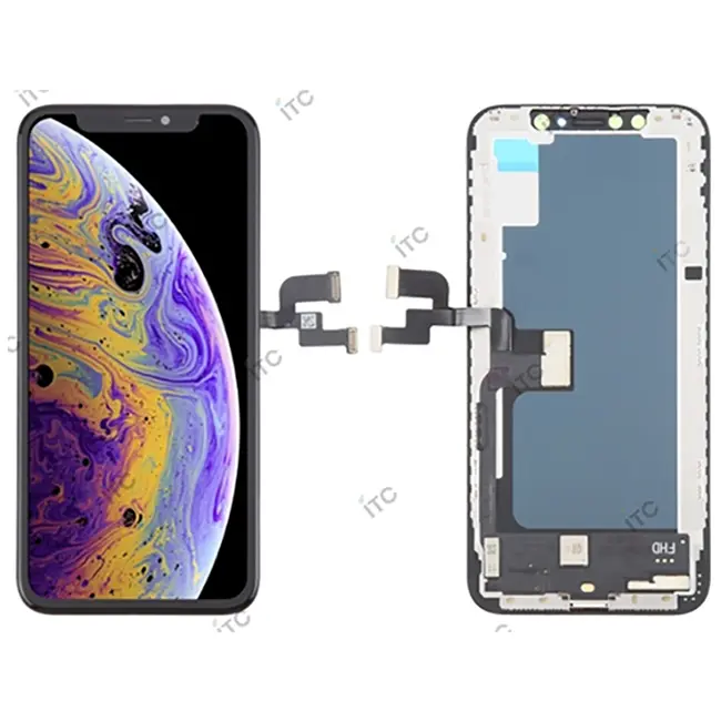 iPhone XS 互換パネル (最安版) 黒（A）