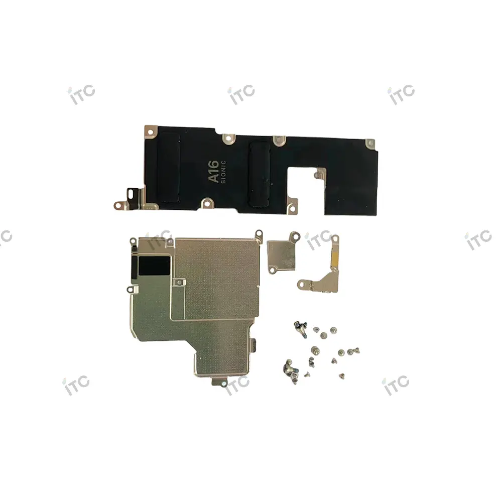 iPhone 14 Pro パネル+バッテリー 内部プレートセット(ネジつき)