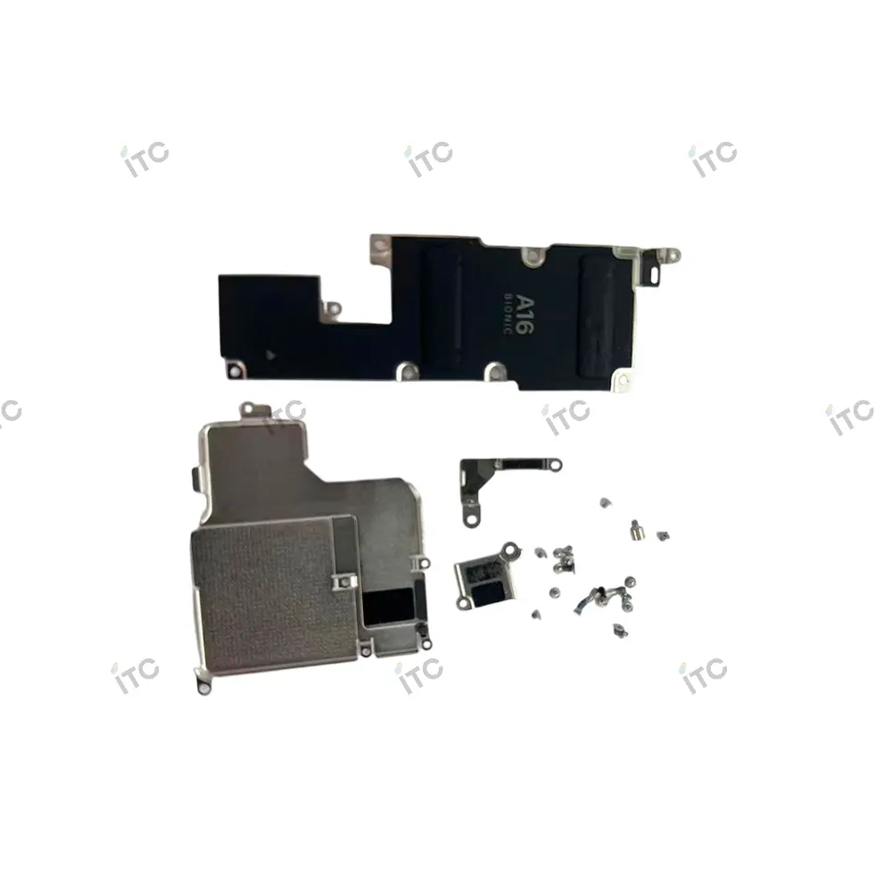 iPhone 14 Pro Max パネル+バッテリー 内部プレートセット(ネジつき)