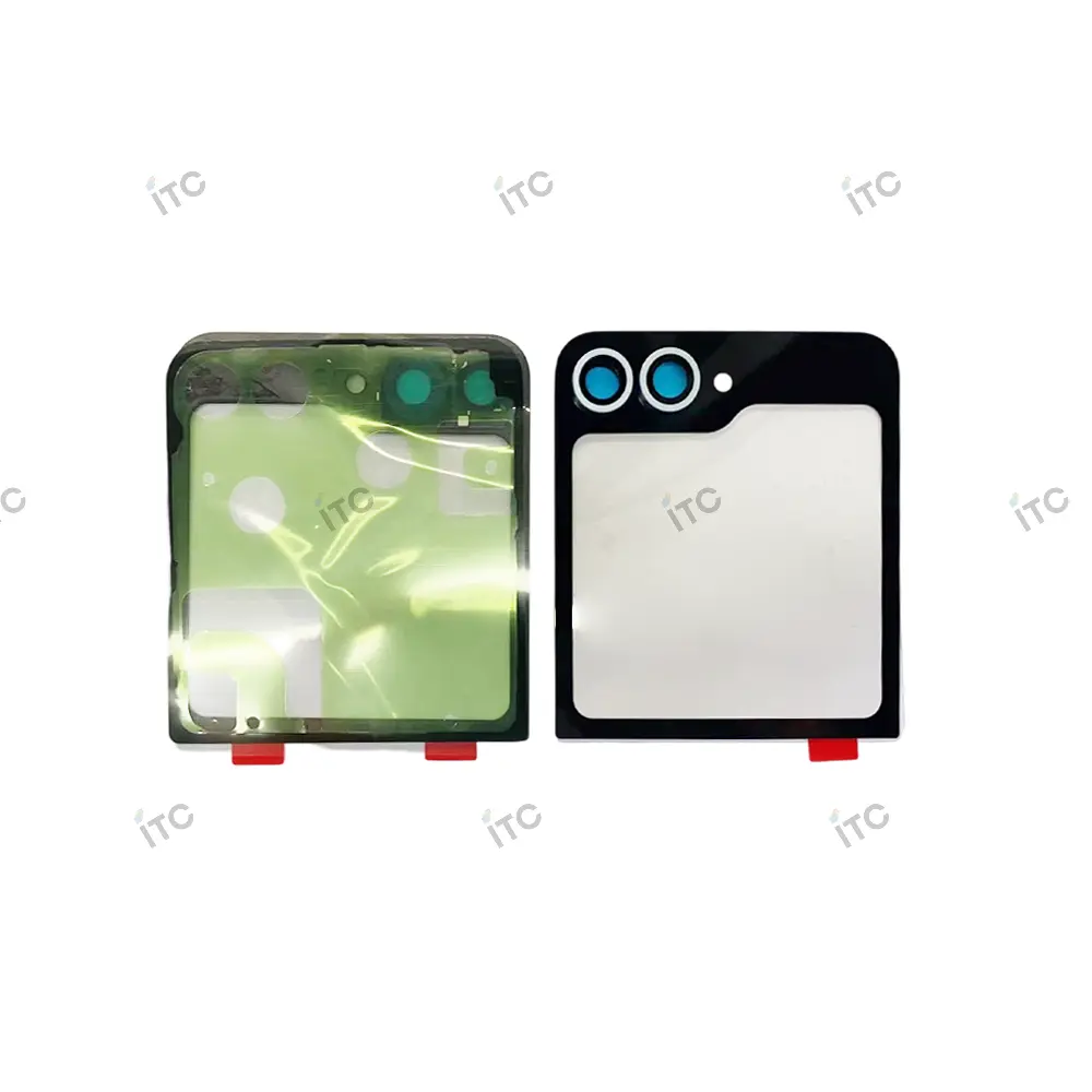 Galaxy Z Flip6 バックパネル 上 ブルー
