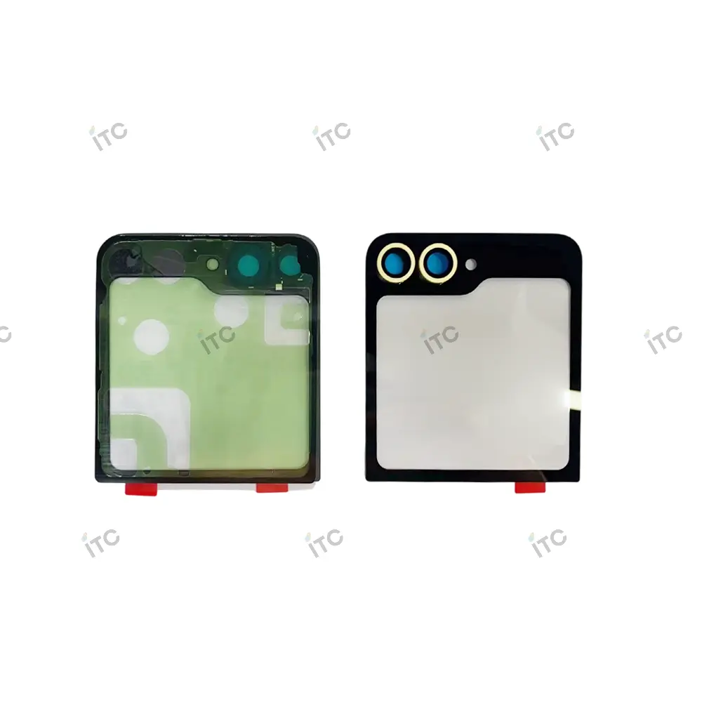 Galaxy Z Flip6 バックパネル 上 イエロー