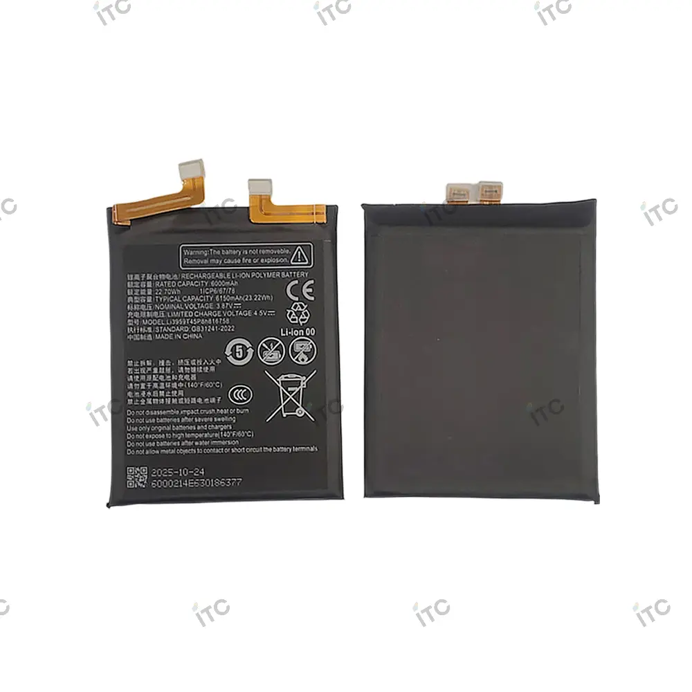 ZTE Nubia Z70 Ultra バッテリー Li3959T45P8h816758