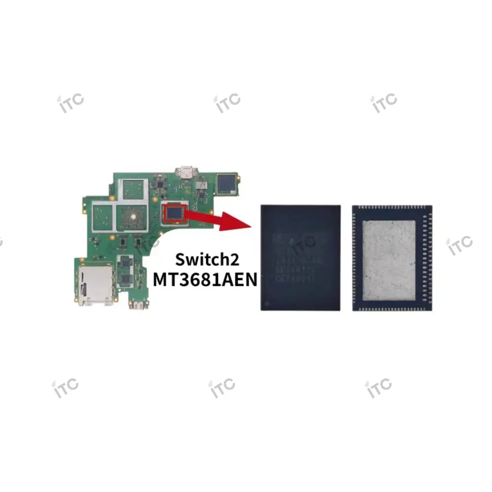 Switch2  WiFi／Bluetoothコントローラーチップ MT3681AEN