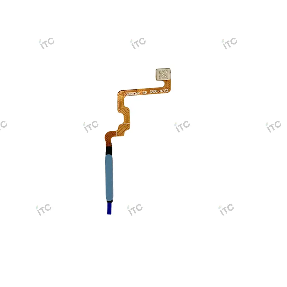 Xiaomi Redmi 12 5G 指紋センサーフレックスケーブル ブルー