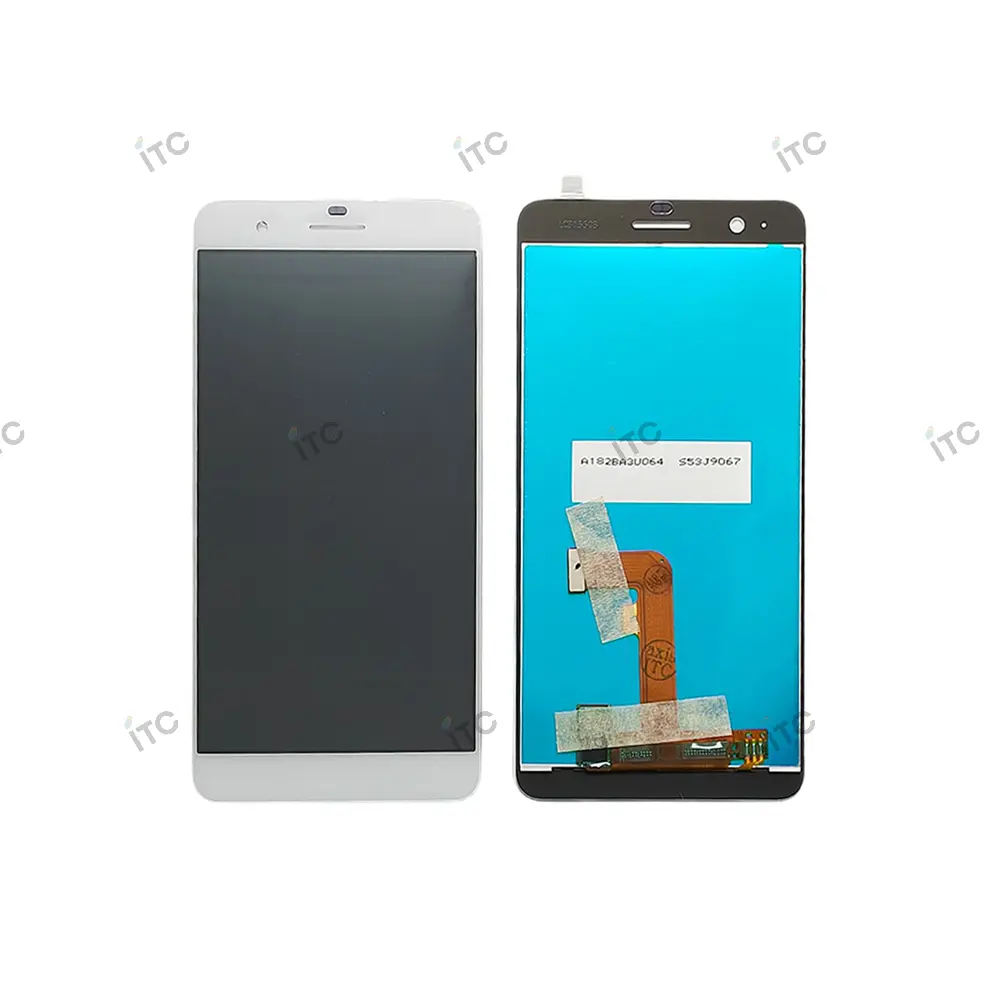 HUAWEI honor 6plus フロントパネル ホワイト