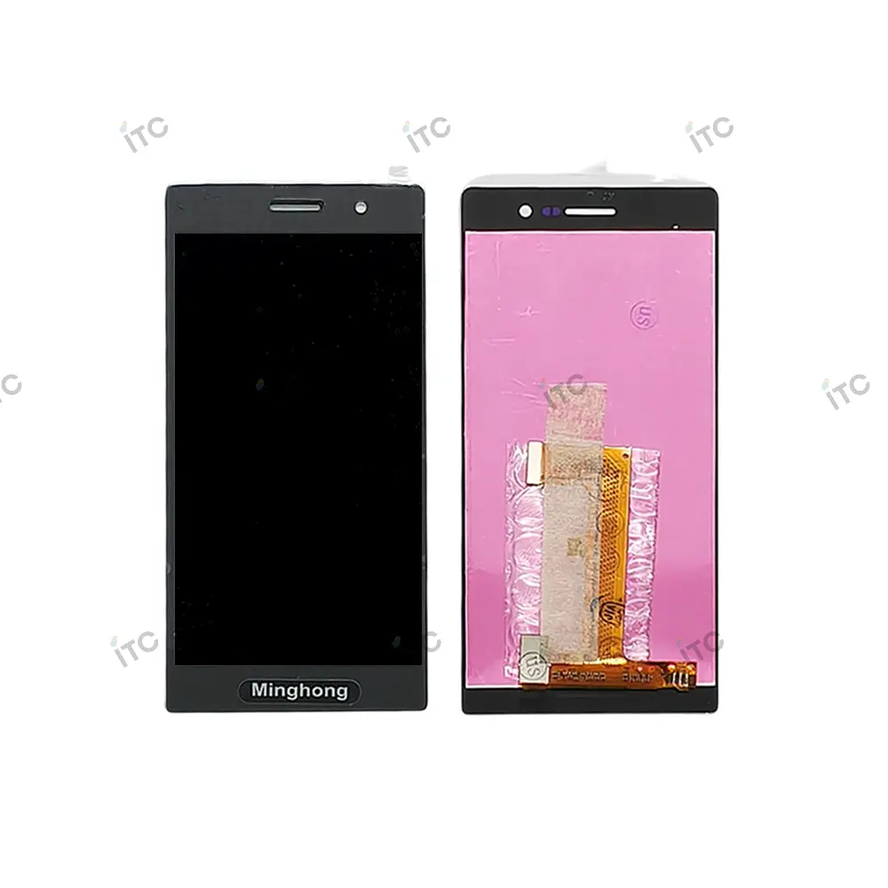 HUAWEI  P7 フロントパネル ブラック