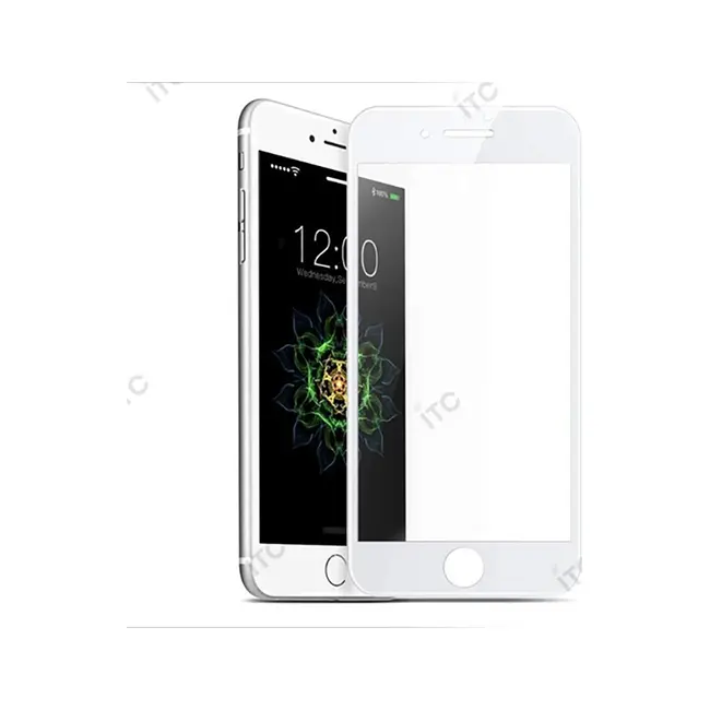 iPhone 7G/8G ガラスフィルム(9D)白