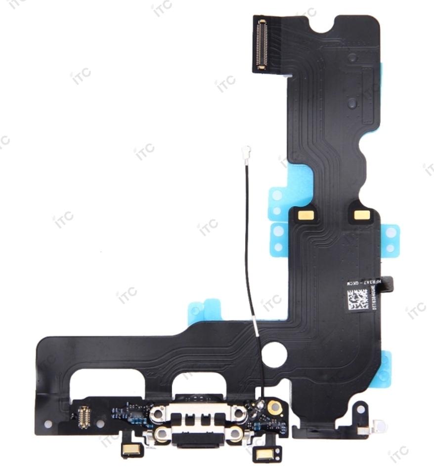 iPhone 7P ドックコネクター 黒（SSS） 互換品