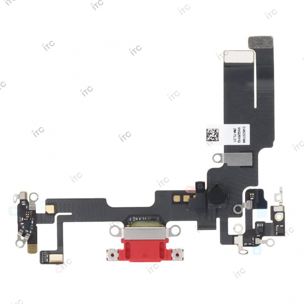 iPhone 14 ドックコネクター 赤