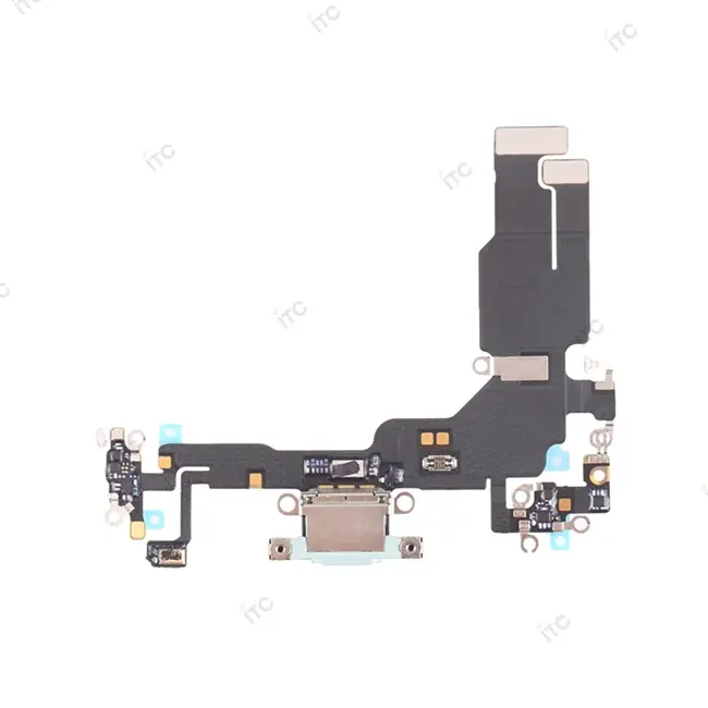 iPhone 15 ドックコネクター 青