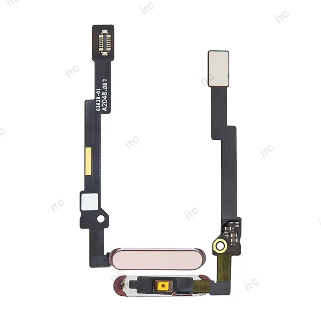 iPad mini6 電源&指紋ボタンケーブル 白