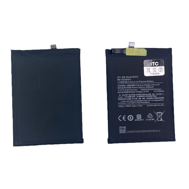 XiaoMi Redmi Note 9 Pro 4G/Redmi Note 10 Pro 4G バッテリーBN53
