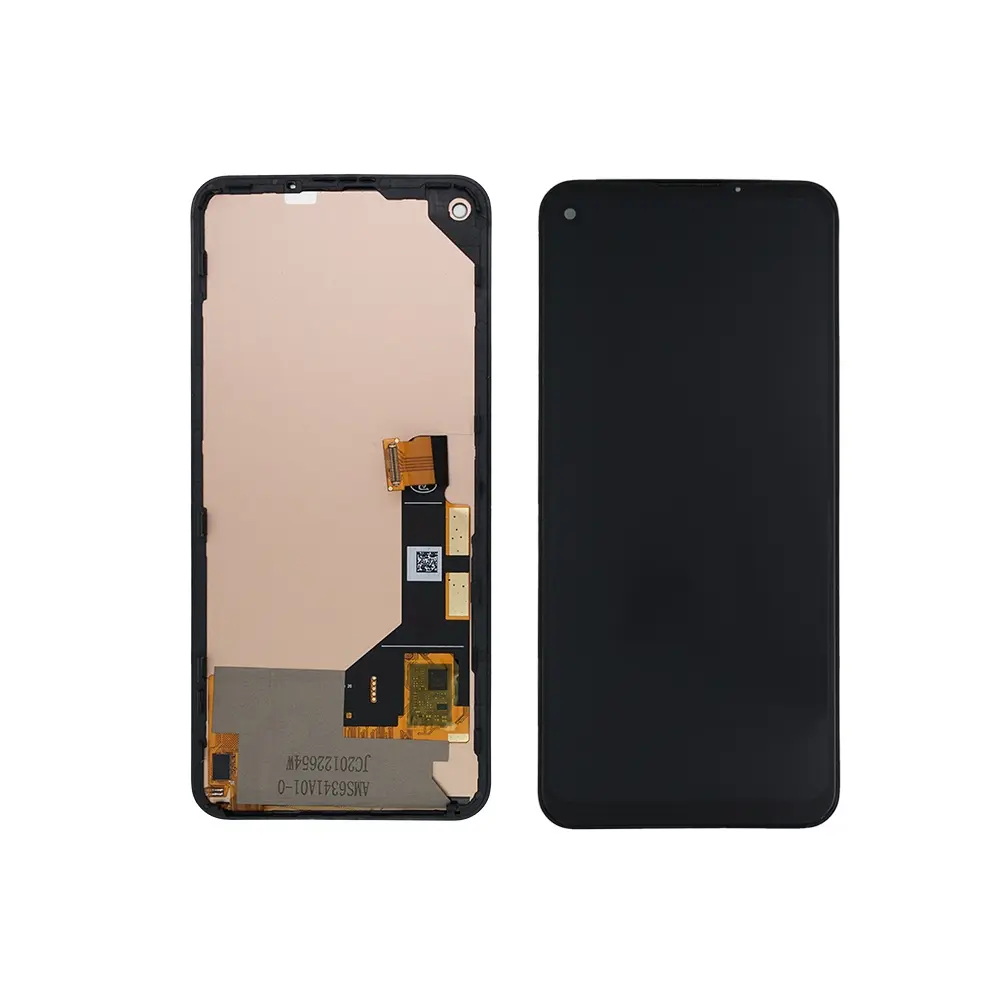 Pixel 5a フロントパネル互換品（枠付き） 黒