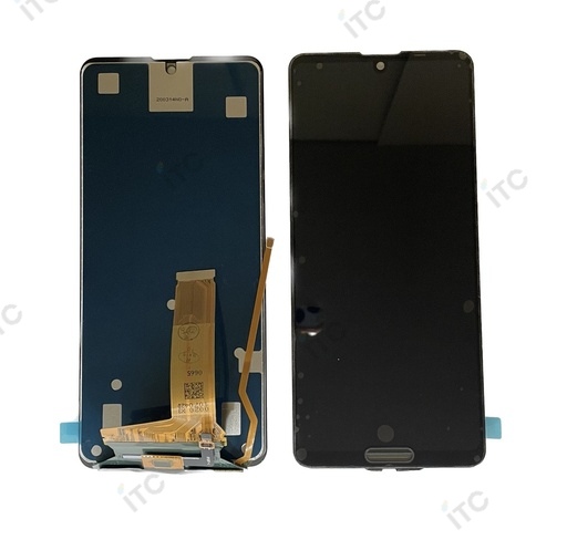 AQUOS R5G リペアパネル指紋付き 黒