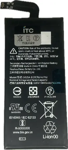 [B1127] Google Pixel 5XL バッテリーG025A-B