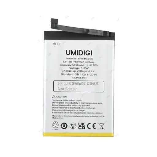 [B1337] UMIDIGI A13 Pro Max  バッテリーUMIA13PM-002