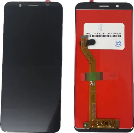 [L5037] ASUS ZenFone MaxPro(M1)(ZB601KL-ZB602KL) リペアパネル 黒　