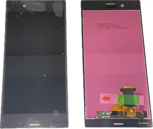 [L5281] Xperia XZ リペアパネル 黒　