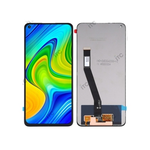 [L5410] Xiaomi Redmi Note 9 4G-Redmi 10X 4G リペアパネル 黒　