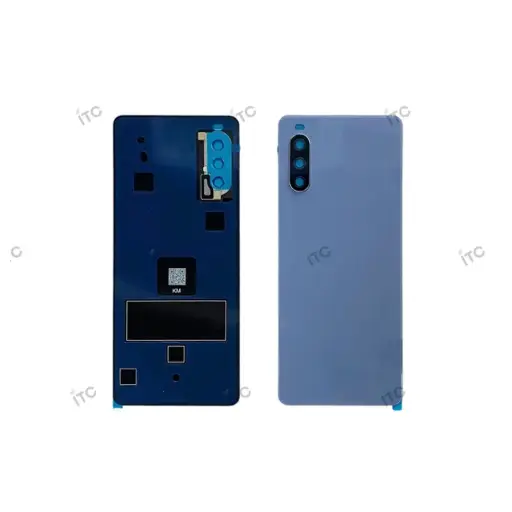 [L5500] Xperia 10 Ⅲ/10 Ⅲ Lite バックパネル 青