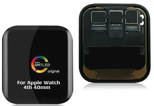 [L9015] Apple Watch Series 4・40mm フロントパネル 黒