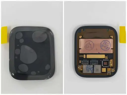 [L9026] Apple Watch Series 7・41mm フロントパネル 黒