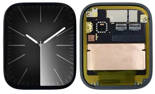 [L9031] Apple Watch Series 9・45mm フロントパネル 黒
