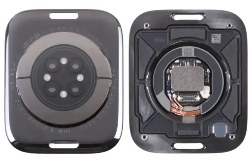 [S2071] Apple Watch Series 8・45mm バックシェル 黒 GPS
