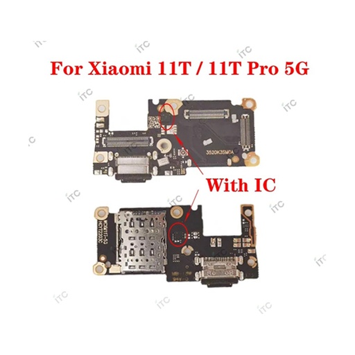 [S2595] Xiaomi Mi 11T-11T Pro 5G ドックコネクター（基板付き）