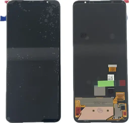 [L5467] ASUS ROG Phone 7/7 Ultimate/5/5s/5sPro/5Ultimate リペアパネル 黒　