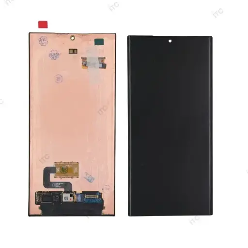 [L5566] Galaxy S23 Ultra リペアパネル 黒　