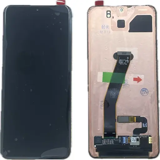 [L5567] Galaxy S20 4G/5G リペアパネル 黒　