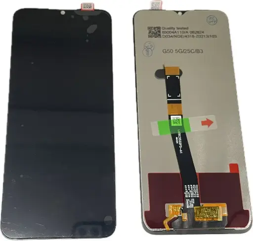 [L5597] Moto G50 5G フロントパネル 互換品 黒