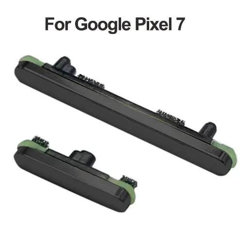 [S2852] Google Pixel 7 サイドボタンキ-、ボリュ-ムボタン、 パワーボリュームボタン（黒）
