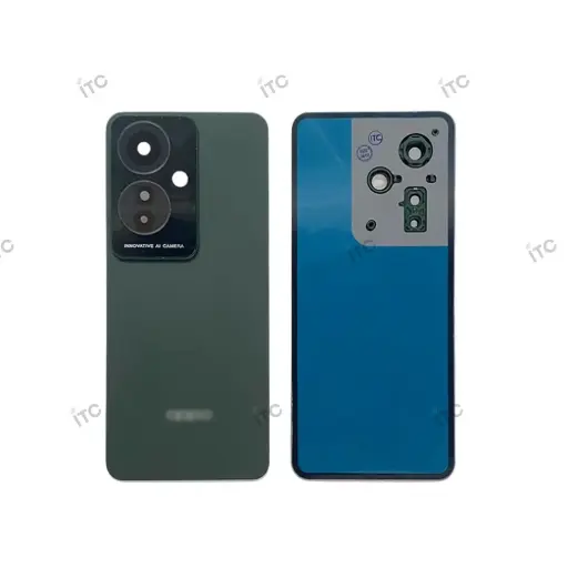 [L5682] OPPO Reno11 A/Reno11 F 5G/F25 Pro (A401OP/CPH2603) バックパネル ダークグリーン