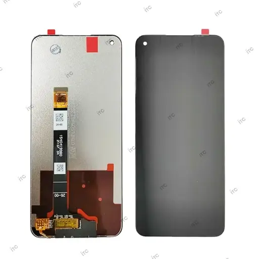 [L5712] OPPO Realme 8 5G フロントパネル互換品 黒