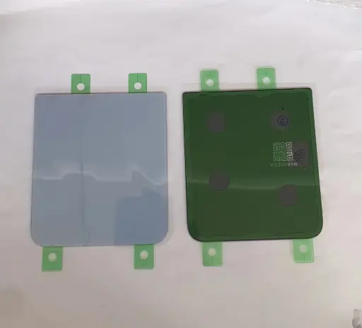[L5810] Galaxy Z Flip4 バックパネル 下 ブルー
