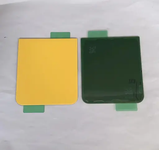 [L5819] Galaxy Z Flip5 バックパネル 下 イエロー