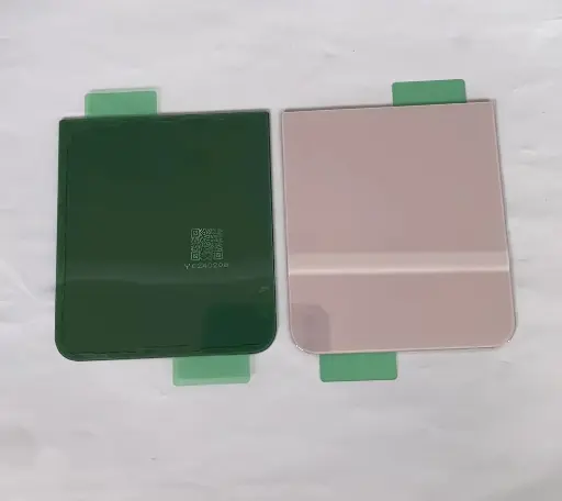 [L5821] Galaxy Z Flip5 バックパネル 下 パープル