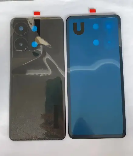 [L5856] OPPO Reno9 バックパネル（枠付き） ブラック
