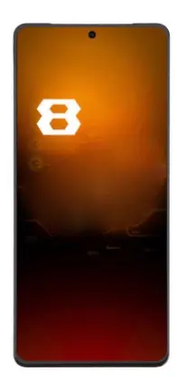 [L5875] ASUS ROG Phone 8-8Pro フロントパネル 互換品 黒