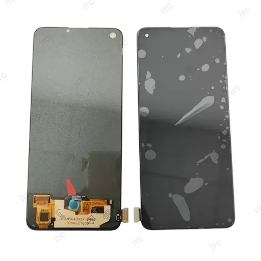 [L5888] OPPO Realme 7 Pro フロントパネル 互換品 黒