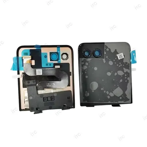 [L5903] Moto Razr 50 Ultra /Small 外部リペアパネル 黒