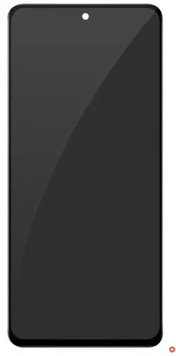 [L5911] Vivo T1 5G フロントパネル互換品 黒