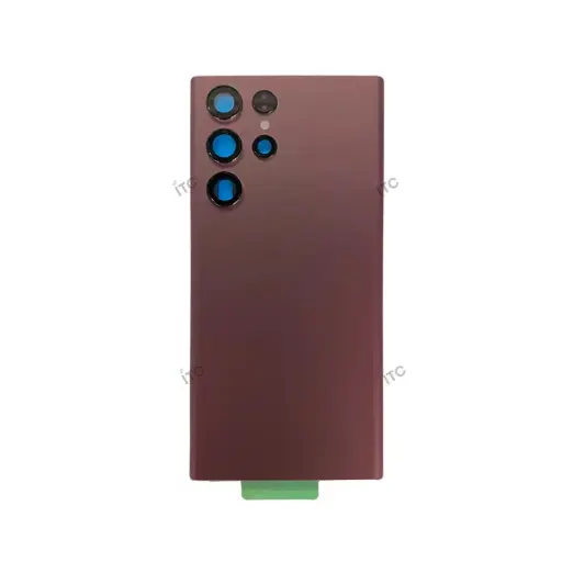[L6104] Galaxy S22 Ultra バックパネル レッド