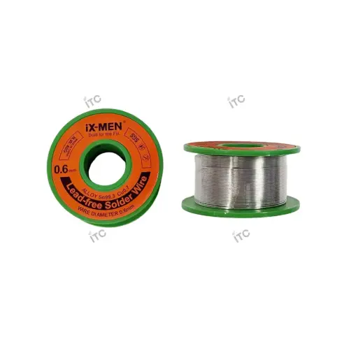 [Z5127] iX-MEN-鉛フリーはんだ線  0.6mm  40g