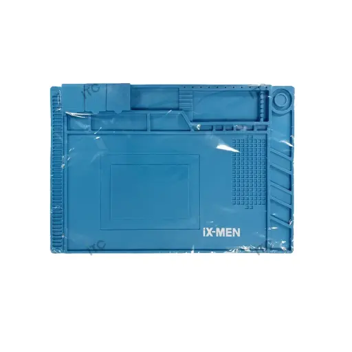 [Z5160] iX-MEN-シリコン耐熱作業マット マグネット付　 450×300mm